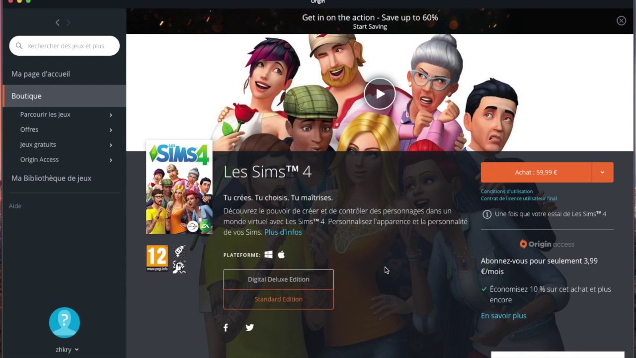 Sims 4 Trial For Mac